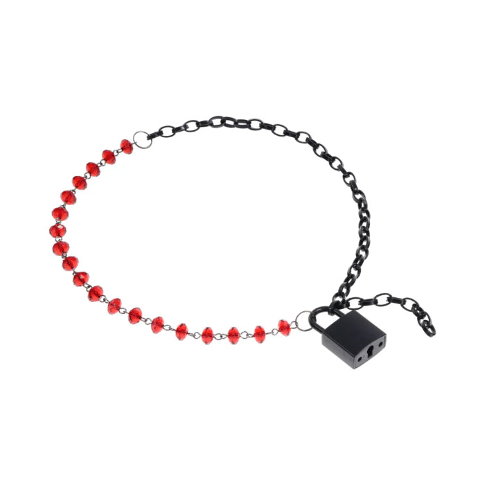 Sportsheets Sex & Mischief Ex's & Oh's Lockable Crystal Day Collar