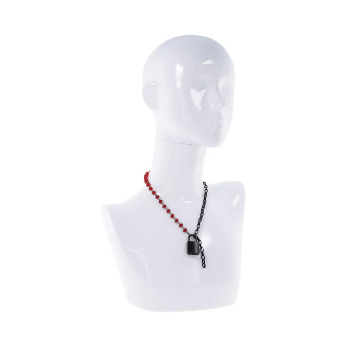 Sportsheets Sex & Mischief Ex's & Oh's Lockable Crystal Day Collar