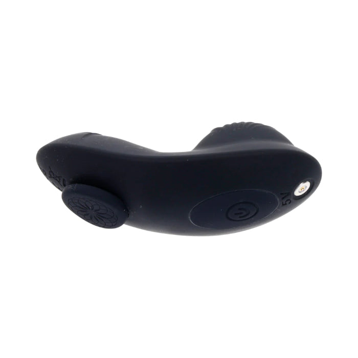 Sportsheets Hidden Pocket Adjustable Strap On Harness And Remote Control Rechargeable Vibrator Set