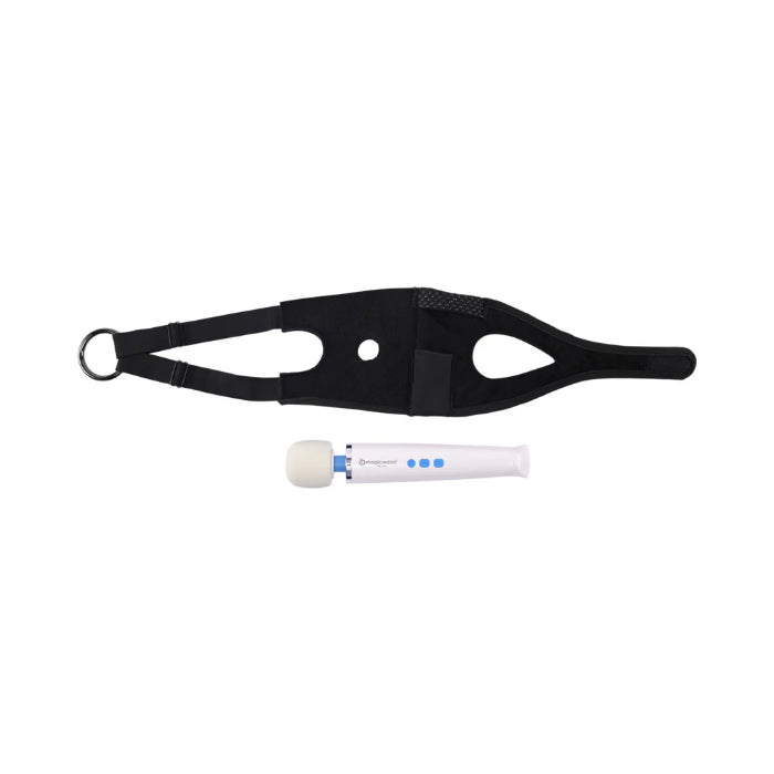 Sportsheets Pivot 2 in 1 Wand Or Dildo Forced-O Strap On Thigh Harness