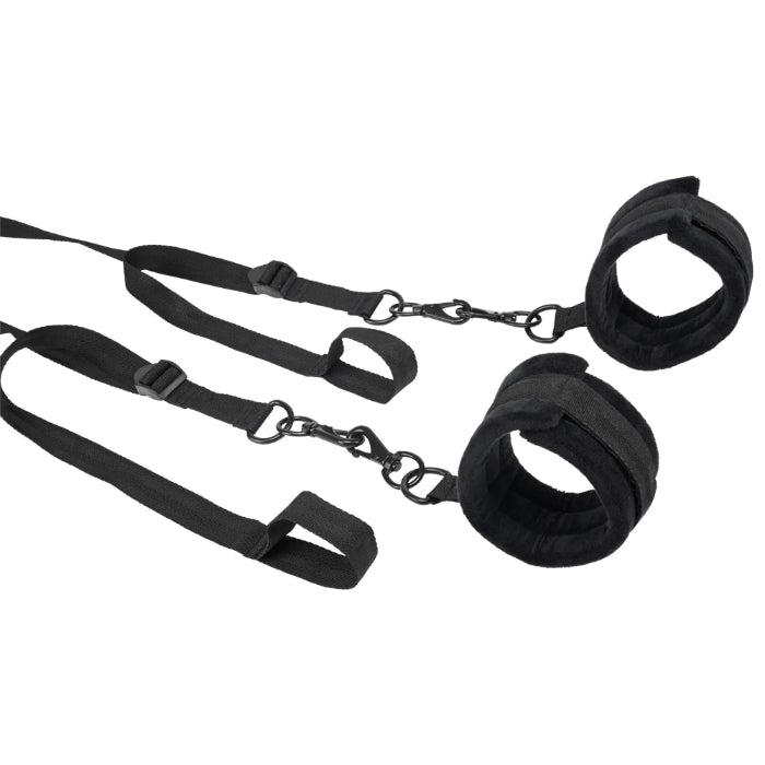 Sportsheets Pivot Connection Kit With Adjustable Tethers And Cuffs