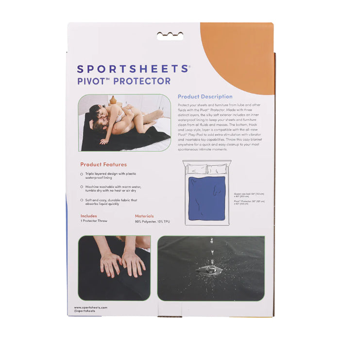 Sportsheets Pivot Protector Cozy Waterproof Sex Blanket
