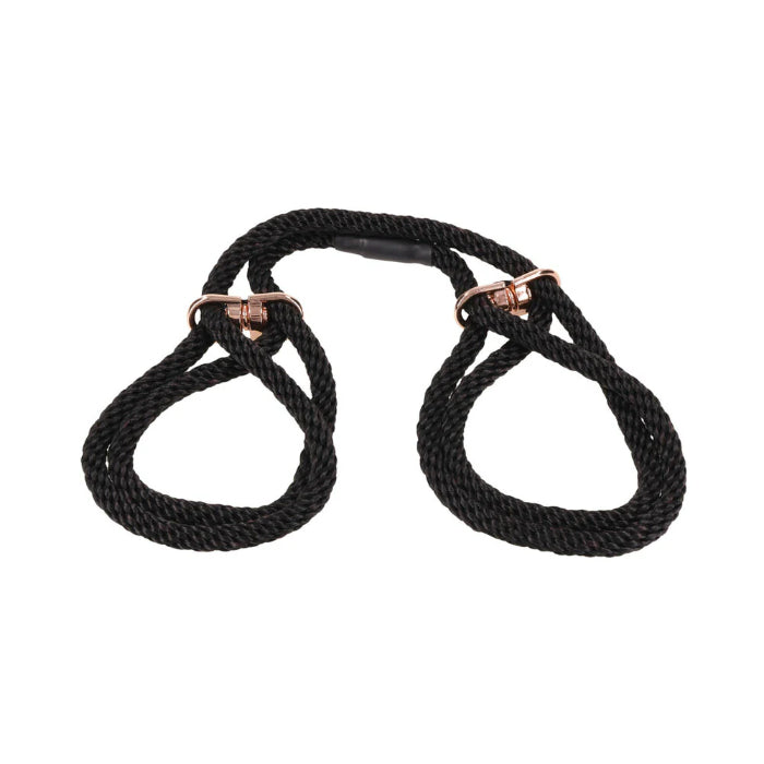 Sportsheets S&M Knotty Brat Kit With Crop Blindfold And Rope Cuffs