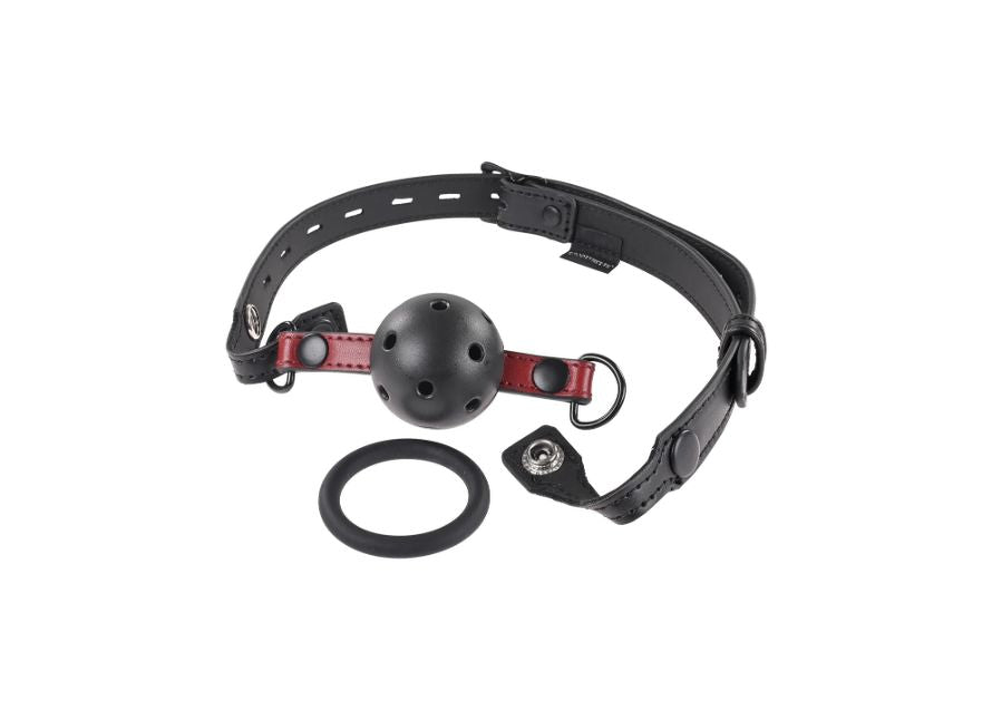 Sportsheets Saffron Interchangeable Ball And O-Ring Gag with Adjustable Buckle