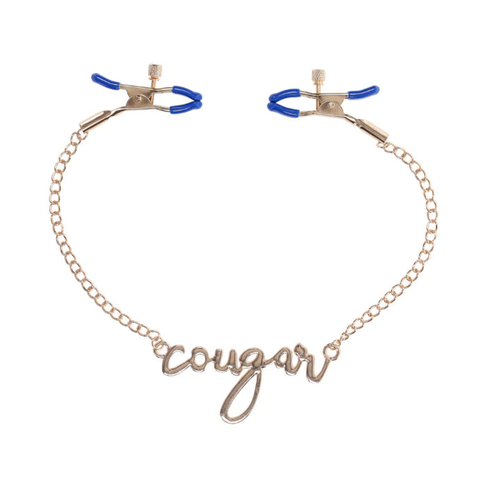 Sportsheets Sex & Mischief Cougar Adjustable Nipple Clamps