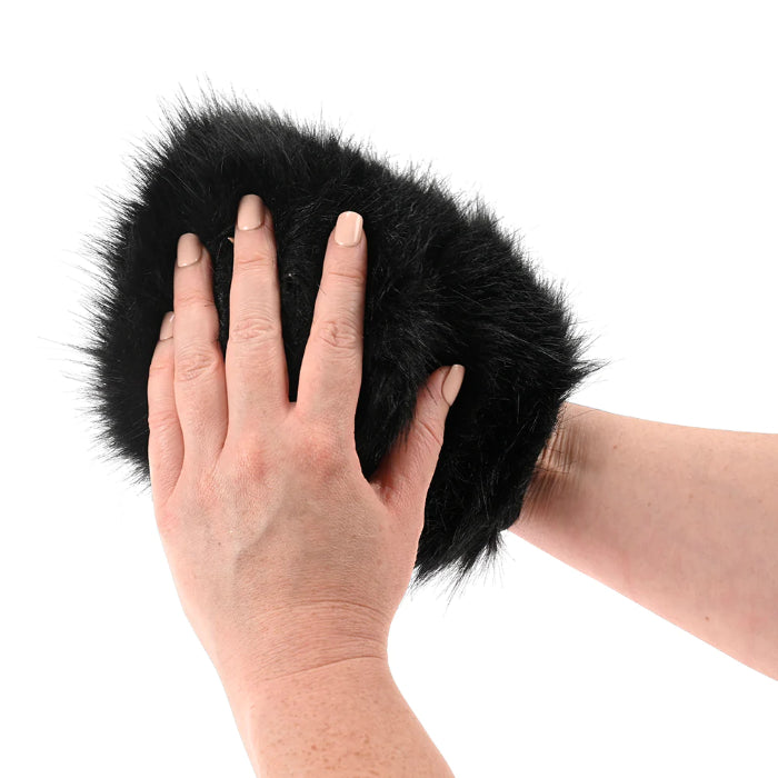 Sportsheets Spiked Faux Fur Sensory Mitt
