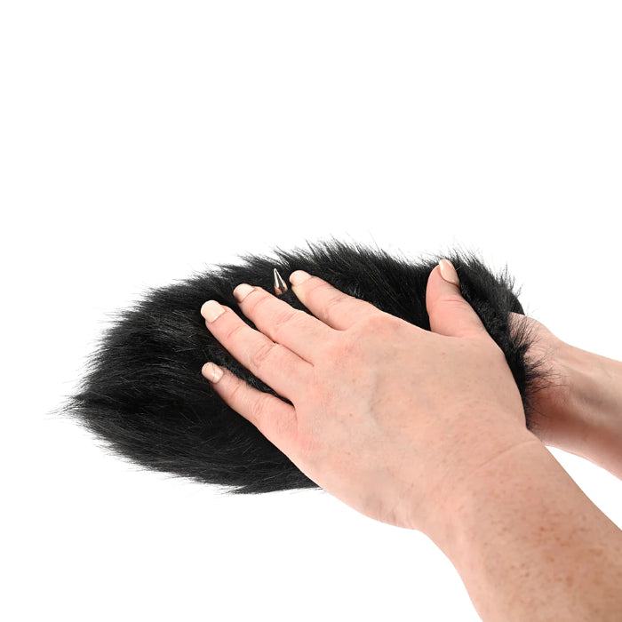 Sportsheets Spiked Faux Fur Sensory Mitt