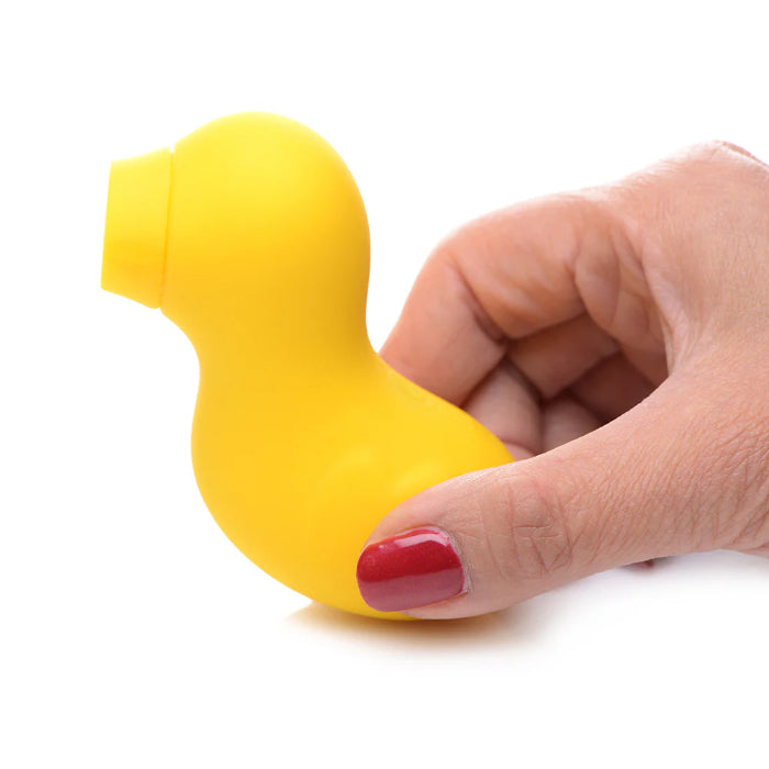 Sucky Ducky Air Pulse Rechargeable Compact Discreet Silicone Suction Massager