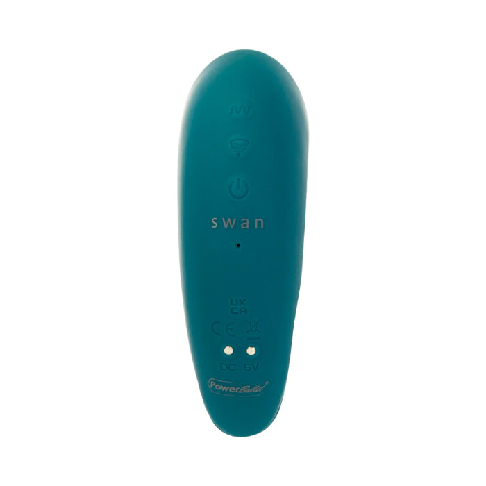 Swan The Monarch Air Pulse Fluttering And Twisting Dual Stimulating Vibrator