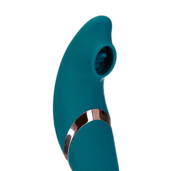Swan The Monarch Air Pulse Fluttering And Twisting Dual Stimulating Vibrator