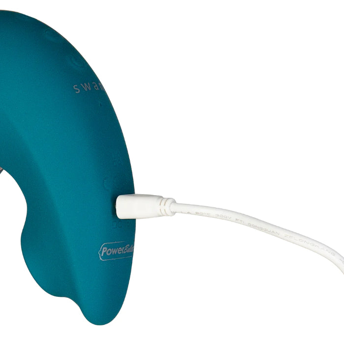 Swan The Monarch Air Pulse Fluttering And Twisting Dual Stimulating Vibrator