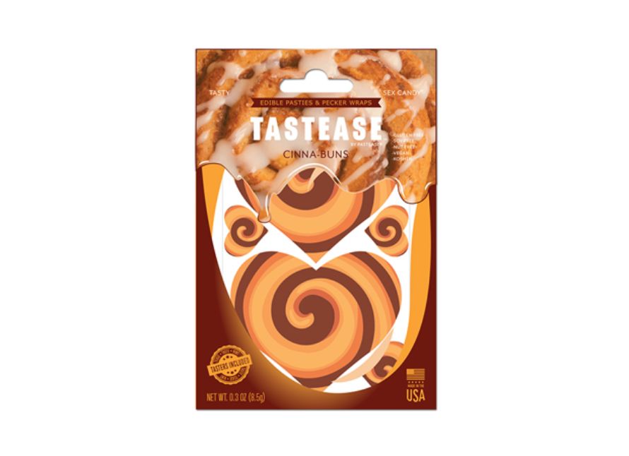 Tastease by Pastease Cinna-Buns Cinnamon Roll Edible Pasties
