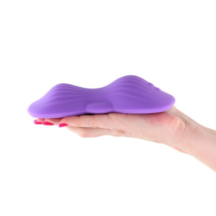 NS Novelties Techno Trap App-controlled Rechargeable Vibrating Silicone Grinding Pad
