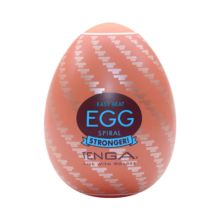 Tenga Egg Spiral Texture Firm Stretchy Masturbation Sleeve