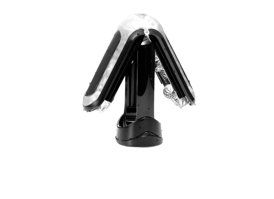 Tenga Flip Zero Gravity Pressure Sensitive Stronger Texture Stroker Black