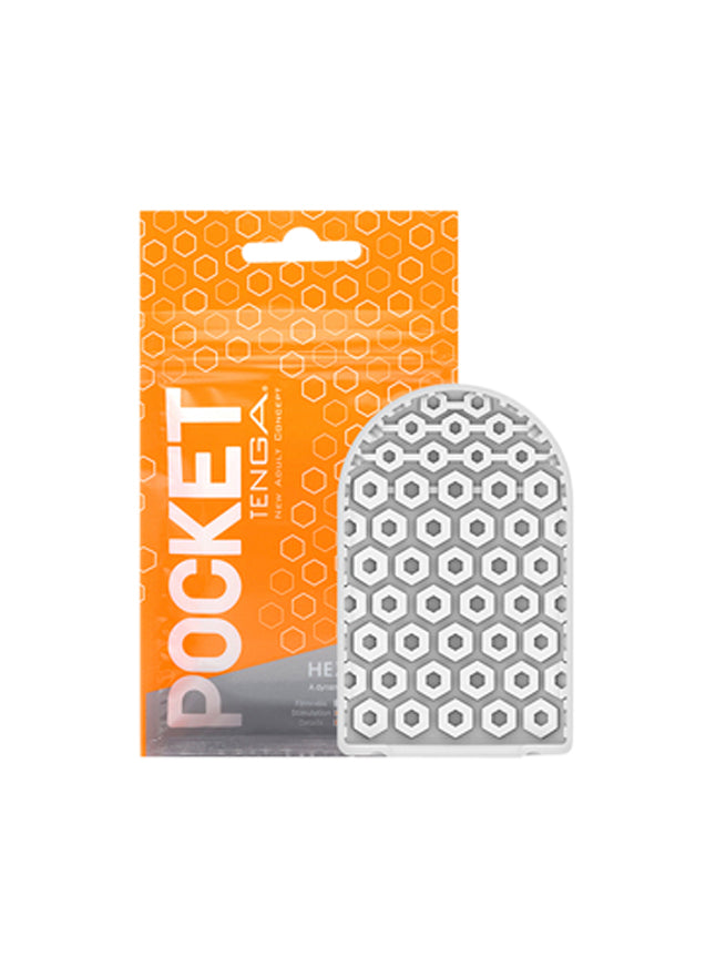 Tenga Pocket Masturbator Sleeve Hexa Brick