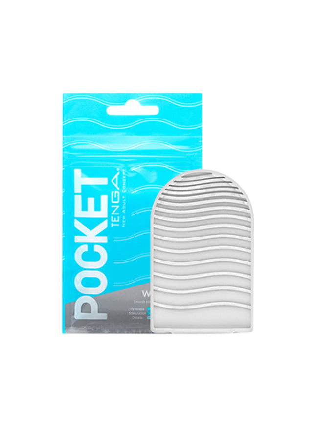 Tenga Pocket Masturbator Sleeve Wavy Line
