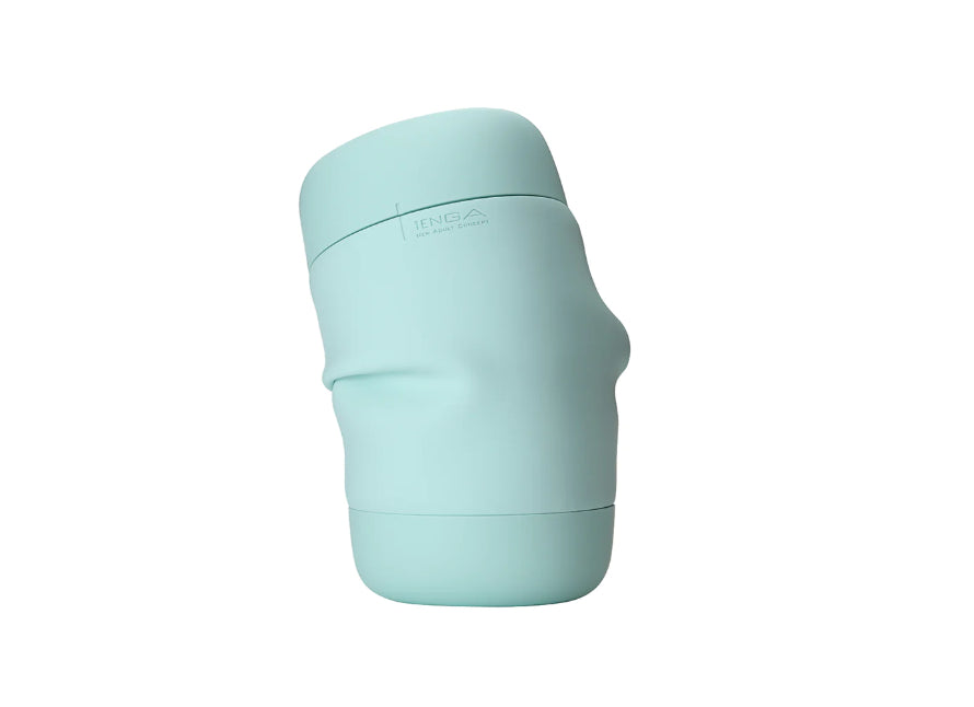 Tenga Puffy Stroker Mint Green Super Soft Reusable Masturbation Cup