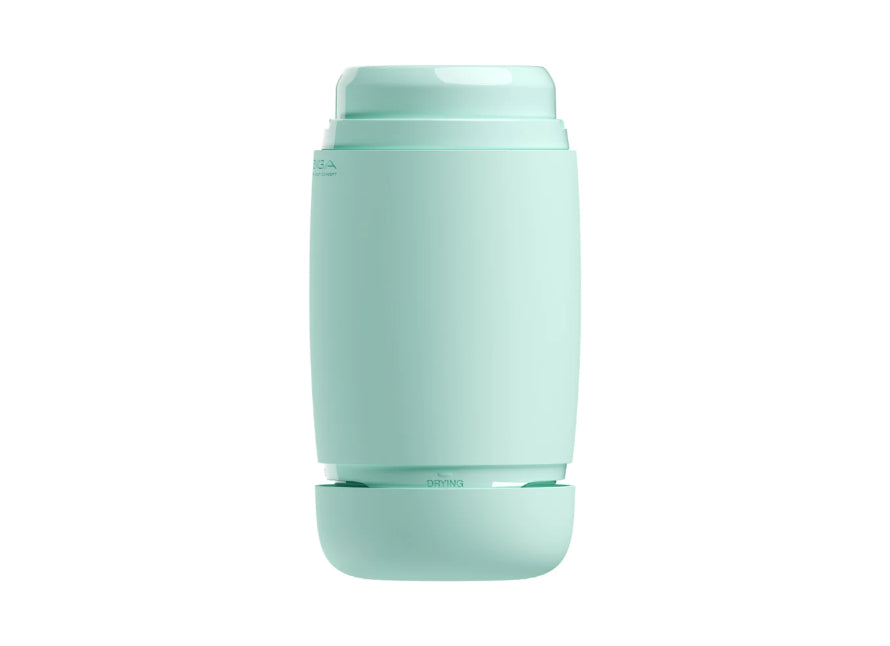 Tenga Puffy Stroker Mint Green Super Soft Reusable Masturbation Cup