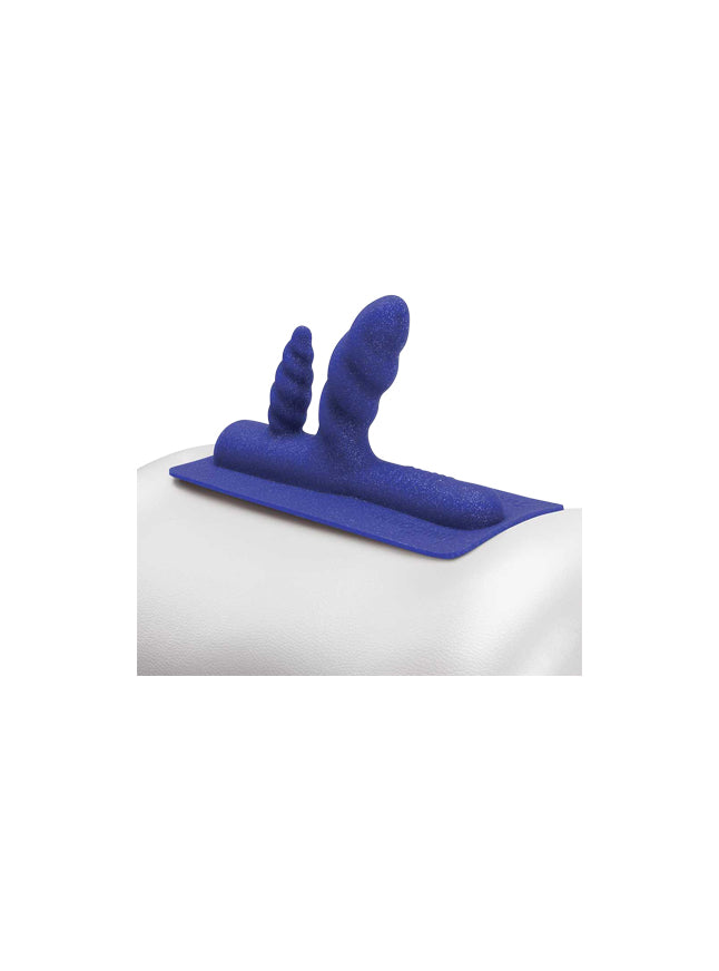 The Cowgirl Two-Nicorn Textured Double Penetration Sex Machine Attachment