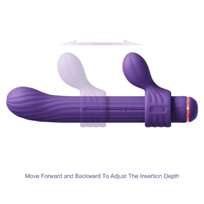 The Magic Stick Rechargeable Mix And Match Adjustable Multifunction Vibrator With Different External Attachments