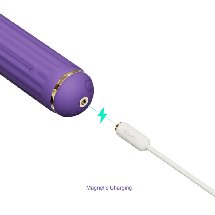 The Magic Stick Rechargeable Mix And Match Adjustable Multifunction Vibrator With Different External Attachments