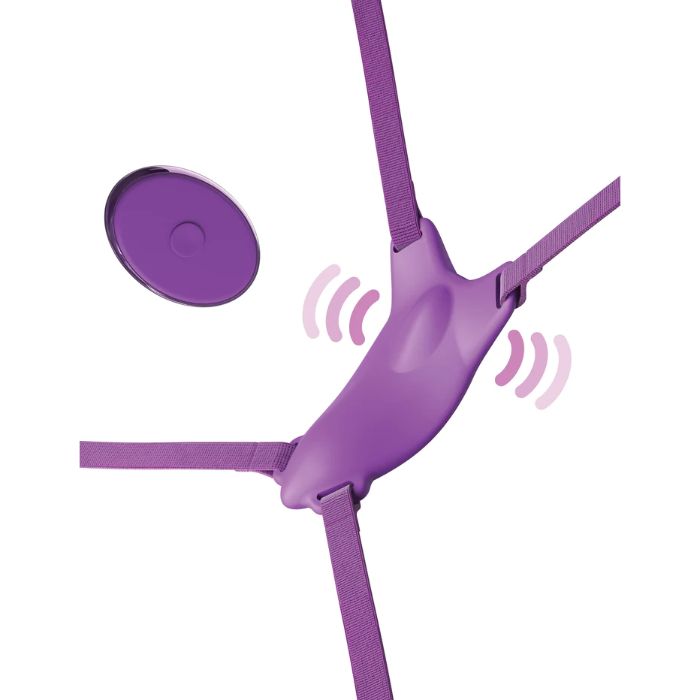Ultimate Butterfly Strap-On Rechargeable Remote-Control Strap-On Vibrator