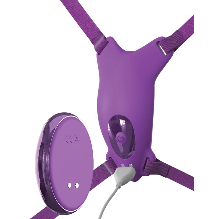 Ultimate Butterfly Strap-On Rechargeable Remote-Control Strap-On Vibrator