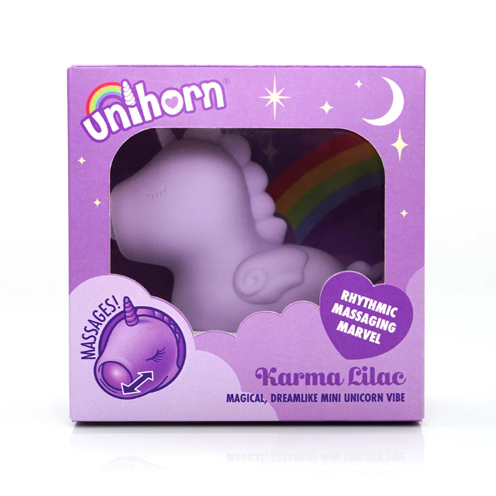 Unihorn Karma Rechargeable Silicone Pulsing Vibrator