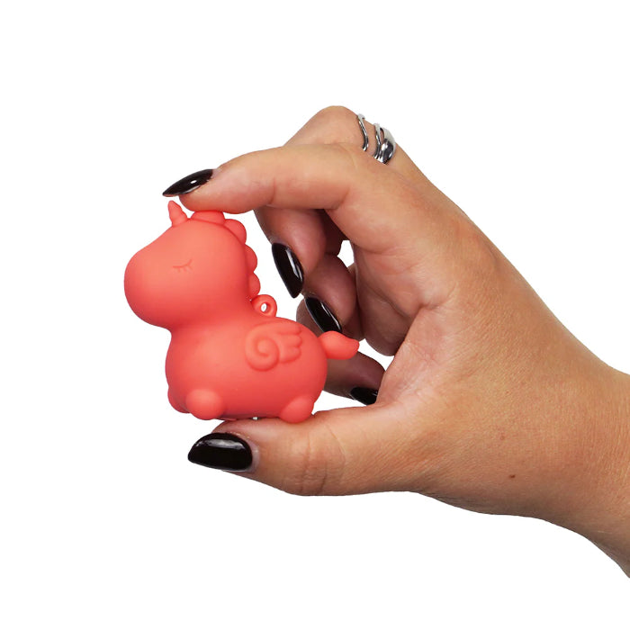 Unihorn Mini Peachy Pony Rechargeable Mini Unicorn Bullet Vibrator
