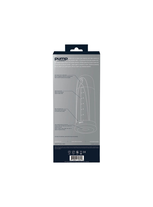 VeDO Pump Rechargeable Vacuum Penis Pump