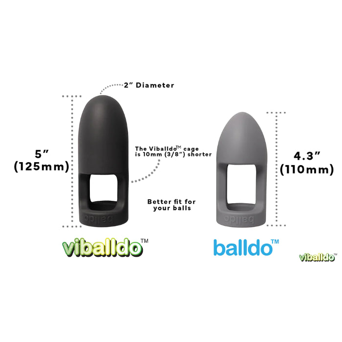 VIBalldo Rechargeable Silicone Wearable Vibrating Ballsex Toy