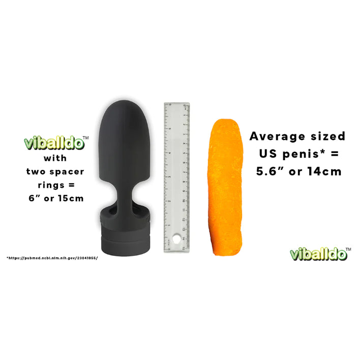 VIBalldo Rechargeable Silicone Wearable Vibrating Ballsex Toy