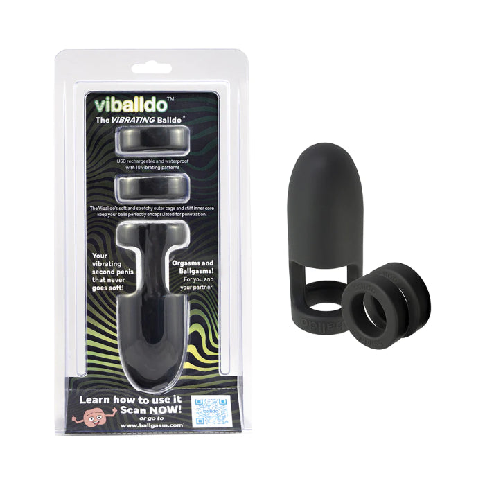 VIBalldo Rechargeable Silicone Wearable Vibrating Ballsex Toy