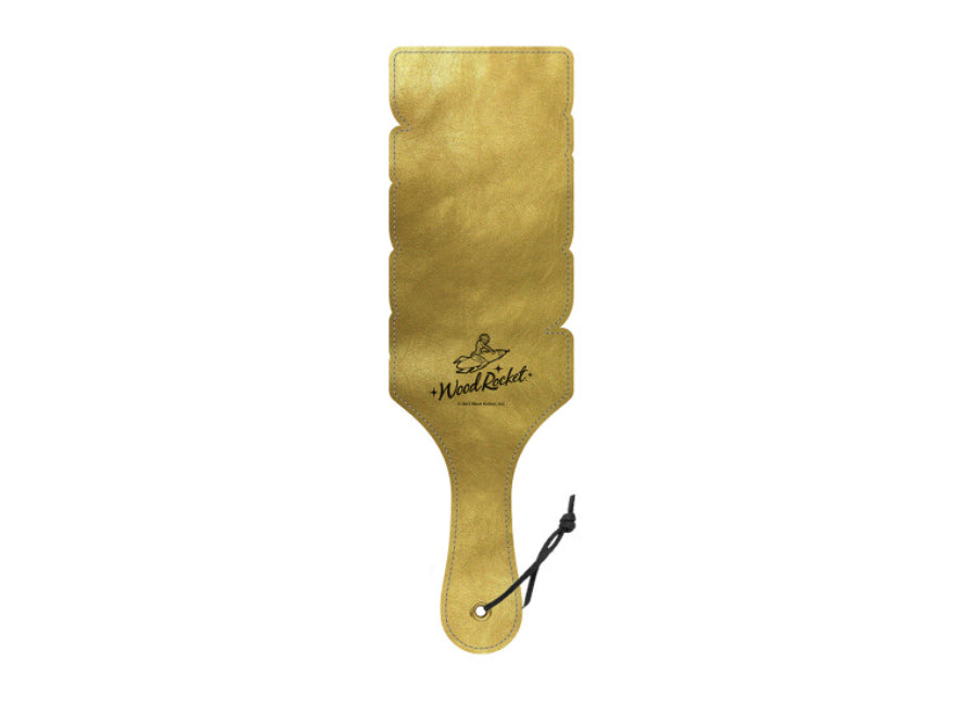 Wood Rocket Daddy Gold Vegan Paddle