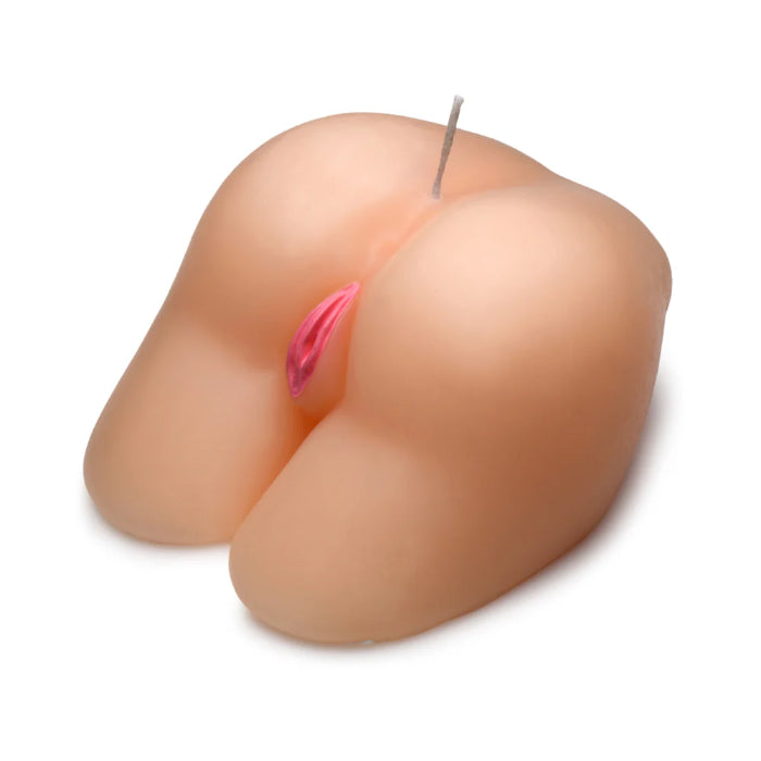 XR Brand Master Series Hot Ass Butt Shaped Sensual Drip Candles For Wax Play