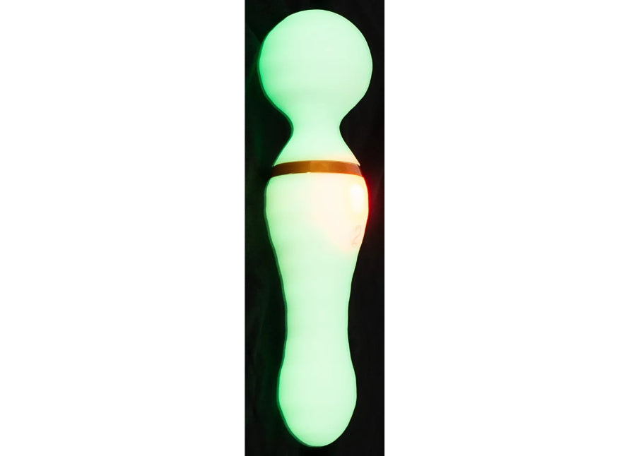 You2Toys Glow-in-the-Dark Rechargeable Silicone Wand Vibrator