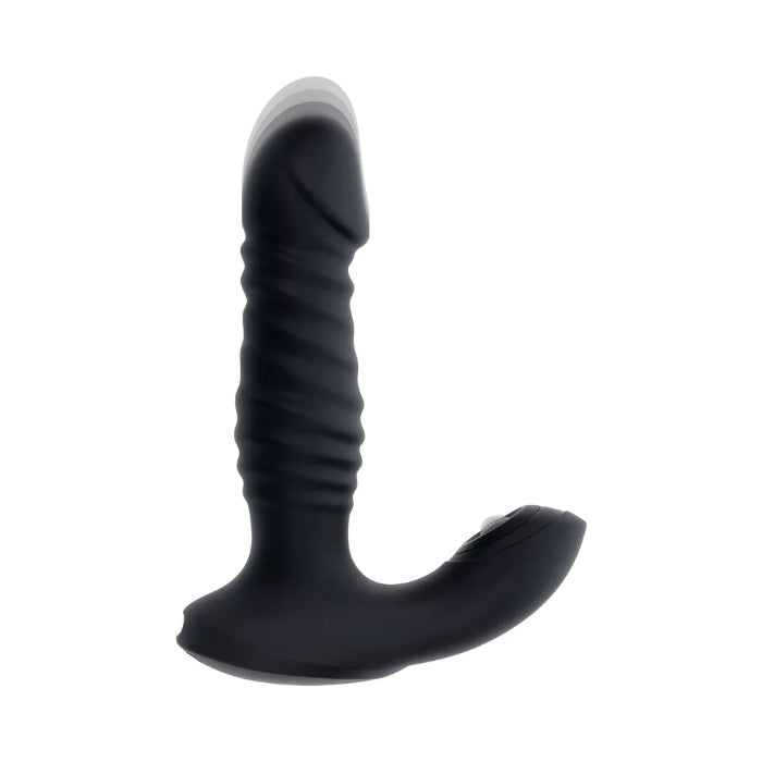 Zero Tolerance Striker Remote-Controlled Rechargeable Vibrating Thrusting And Tapping Anal Vibe