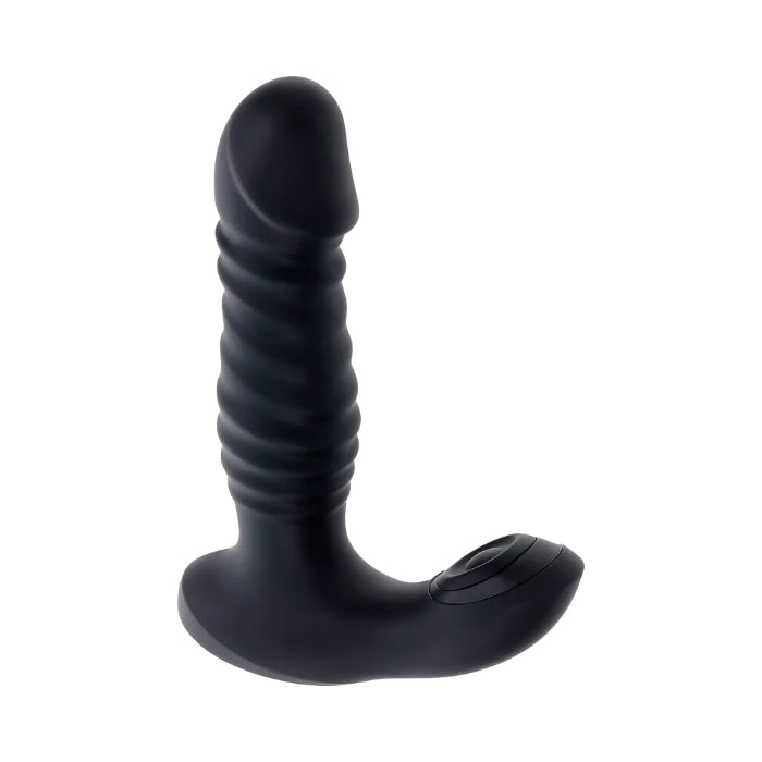 Zero Tolerance Striker Remote-Controlled Rechargeable Vibrating Thrusting And Tapping Anal Vibe