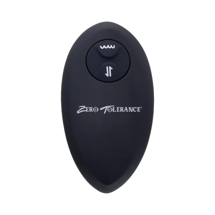 Zero Tolerance Striker Remote-Controlled Rechargeable Vibrating Thrusting And Tapping Anal Vibe