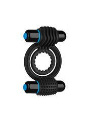 Doc Johnson OptiMALE Vibrating Double Cock Ring