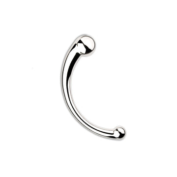 nJoy G-Spot Pure Wand Stainless Steel G Spot P Spot Dildo