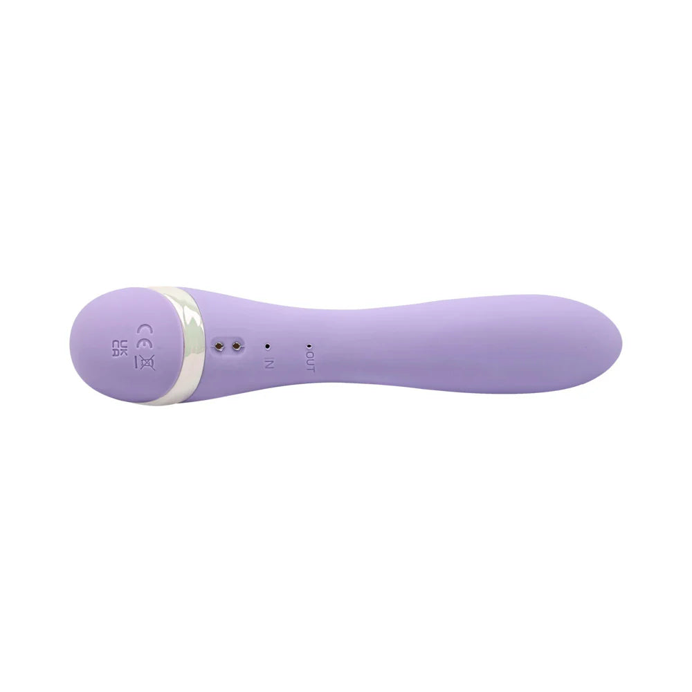 Adam & Eve Bunny Blow Up Rechargeable Silicone Inflatable Dual Stimulator