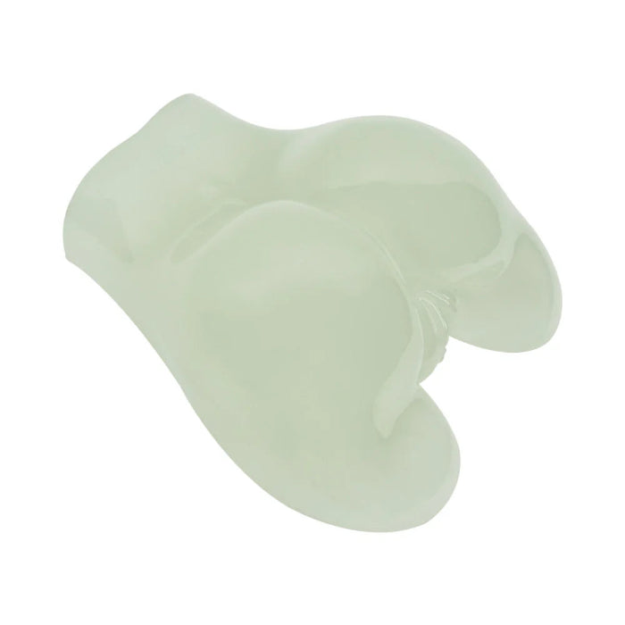 Adam & Eve Glow-in-the-Dark Peek-A-Booty See-Through Dual Entry Masturbator