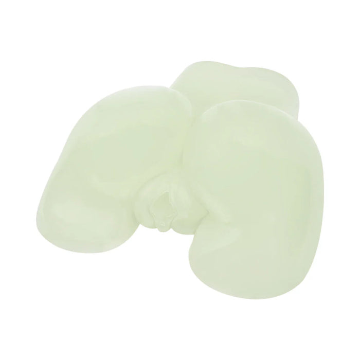 Adam & Eve Glow-in-the-Dark Peek-A-Booty See-Through Dual Entry Masturbator