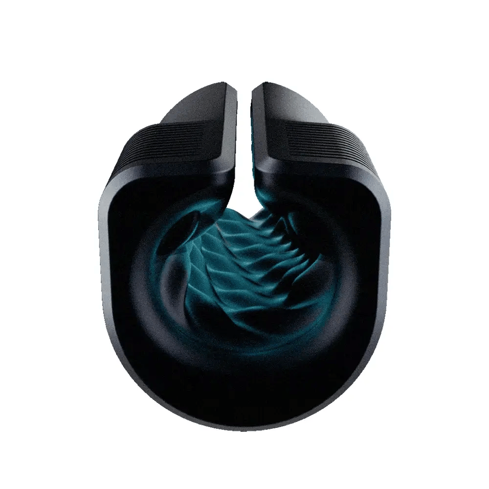 Arcwave Zing Rechargeable Silicone Powerful Vibrating Textured Open Stroker
