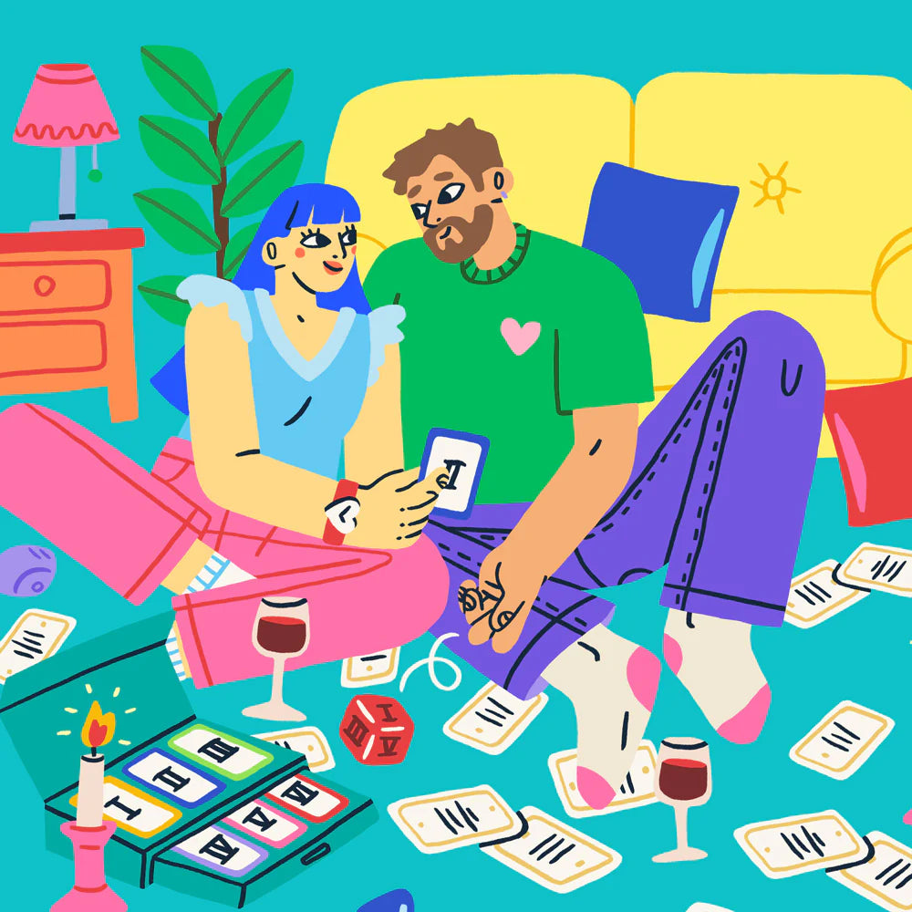Biird x Jouissance Club Together Couples Card Game To Spark Meaning Conversation