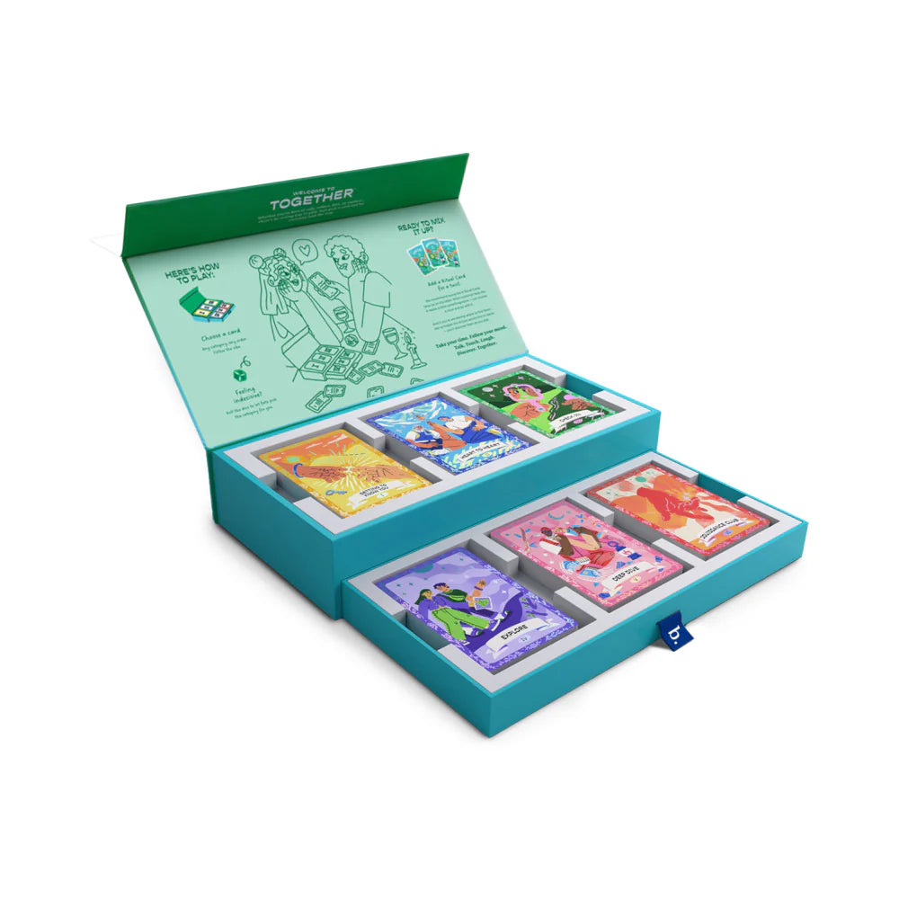 Biird x Jouissance Club Together Couples Card Game To Spark Meaning Conversation