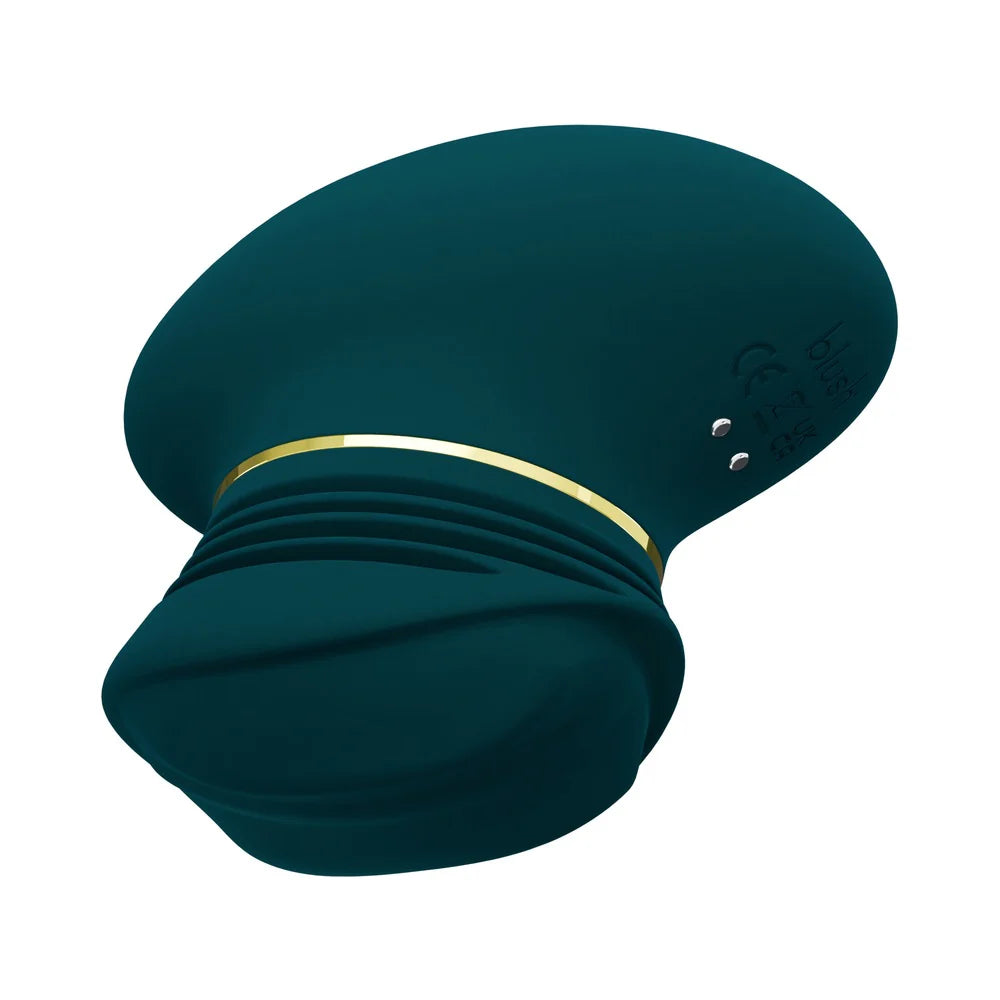 Blush Collection Riana Rechargeable Silicone Textured Automatic Rubbing Vibrator