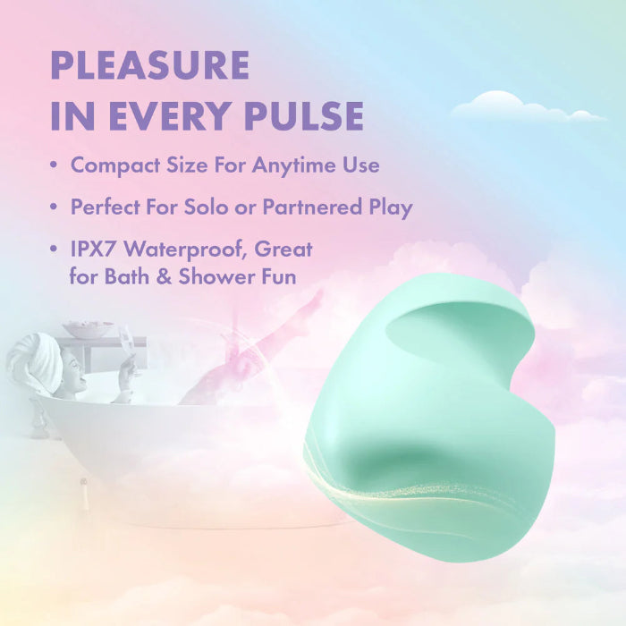 Blush Play With Me Dream Crush Silicone Rechargeable Finger Vibe With Ergonomic Finger Fin